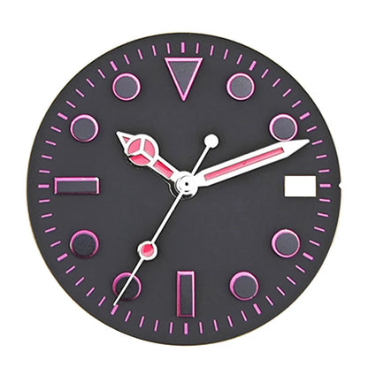 28.5mm Watch Dial + Watch Hands for NH34 NH35 4R35 Movement Modified Part