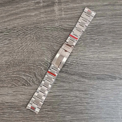 39MM RoseGold Watch Case Strap for VK63 316L Steel Shell Watchband Case Bracelet