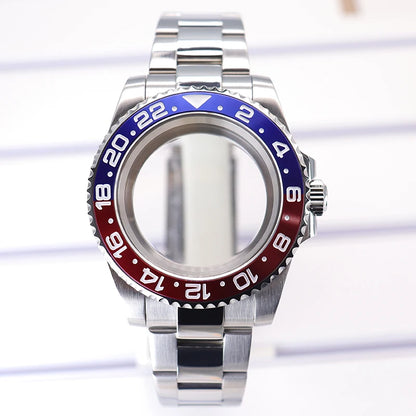 40mm Watch Cases Sapphire For Nh35 Nh36 Nh34/38 Nh70 Miyota 8215 Eta 2824 PT5000