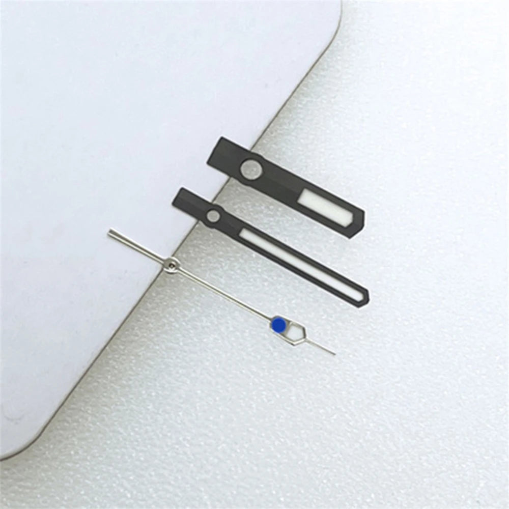 Green Luminous Watch Hands Set for NH34 NH35 NH36 Modified 3Pins Pointers