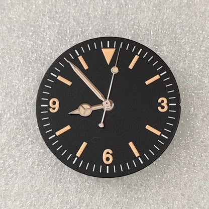 28.5mm Retro Submarine Dial And Hand With 369 Digits Suitable For NH34 NH35 NH36
