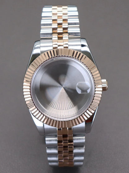 36/40mm Luxury Watch Cases Strap For NH34 NH35 NH36 NH38 Miyota 8215 Datejust