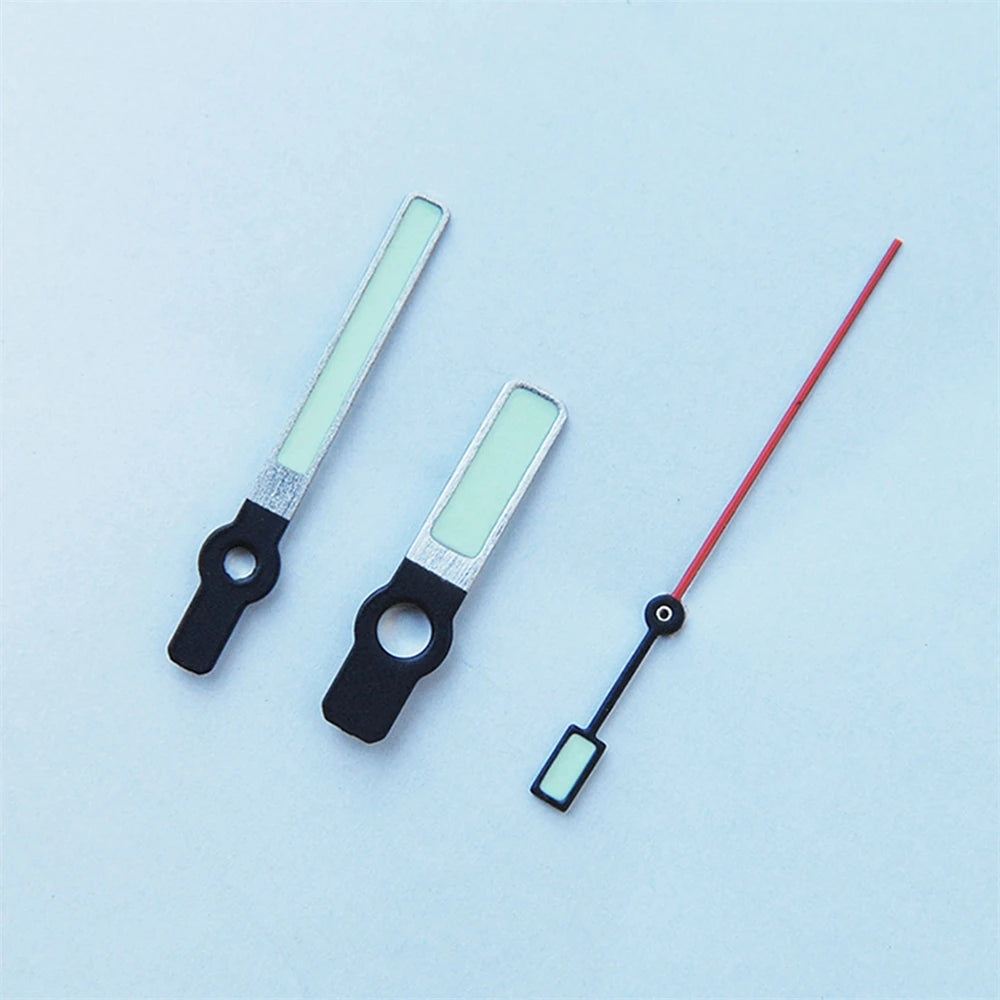 Strong Green Modified Luminous Watch Hands Set for NH35 NH36 Movement