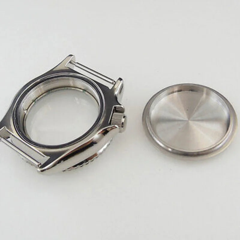 42mm Sapphire Glass Watch Case Fit SKX 007 NH35 NH36 2824 White Chapter ring
