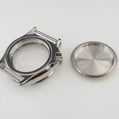 42mm Sapphire Glass Watch Case Fit SKX 007 NH35 NH36 2824 White Chapter ring
