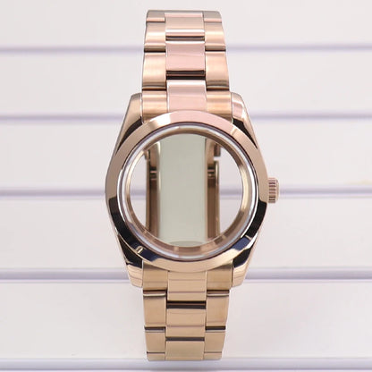 36/39mm Watch Cases and Strap Sapphire Glass For NH35 NH36 NH34 NH38 Miyota 8215