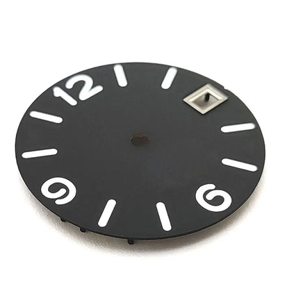 Multicolor Font 28.5mm Watch Dial C3 Green Luminous for NH35 NH36 Movement