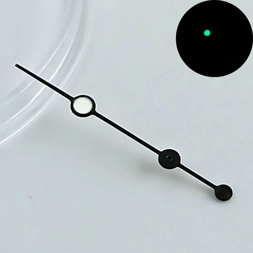 Watch pointer green luminous fit NH34 NH 35 NH36 movement watch hands refit watch Personalized second hand