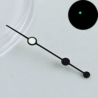 Watch pointer green luminous fit NH34 NH 35 NH36 movement watch hands refit watch Personalized second hand
