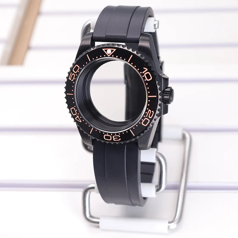 40mm Watch Case For NH35 NH34 NH36 4R36 NH70 Miyota 8215 Eta 2824 SUB GMT