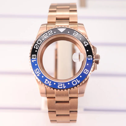 40mm Watch Case For NH35 NH36 NH70/8215/Eta2824 PT5000 NH34 Sapphire Glass