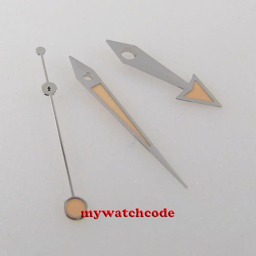 LUME Lollipop ORANGE WATCH HANDS fit ETA 2824 2836 8215 NH35 NH36 7s26 movement
