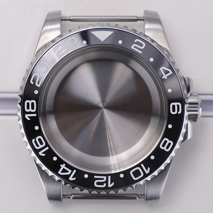 40mm Watch Case For 4R NH35 NH36 NH34/38 NH70 8215 Eta2824 PT5000 Sapphire Glass