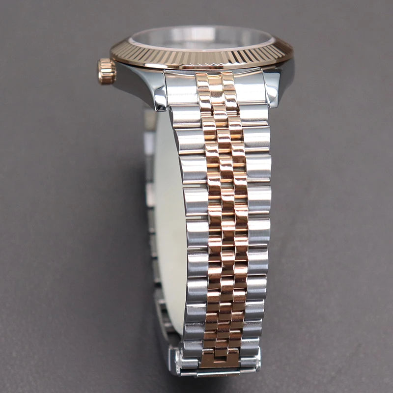 36/40mm Luxury Watch Cases Strap For NH34 NH35 NH36 NH38 Miyota 8215 Datejust