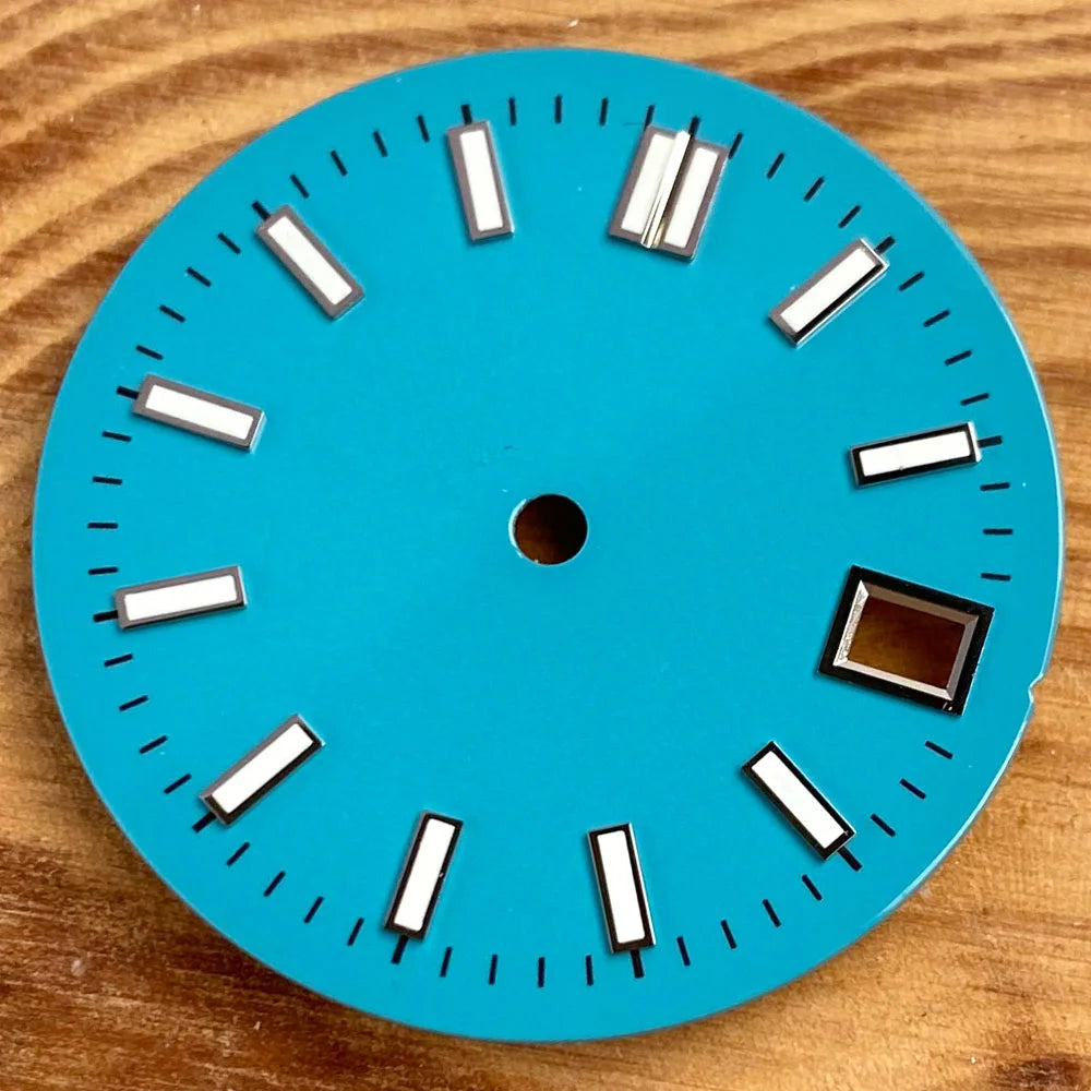 29mm Multicolor Watch Sunburst Dial Suitable For Date just NH35 NH35 NH36