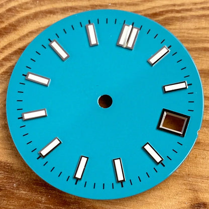29mm Multicolor Watch Sunburst Dial Suitable For Date just NH35 NH35 NH36
