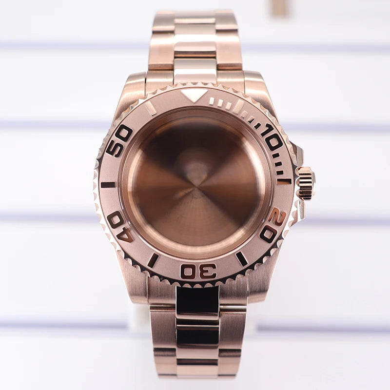 40mm Watch Case For NH35 NH36 NH70/8215/Eta2824 PT5000 NH34 Sapphire Glass