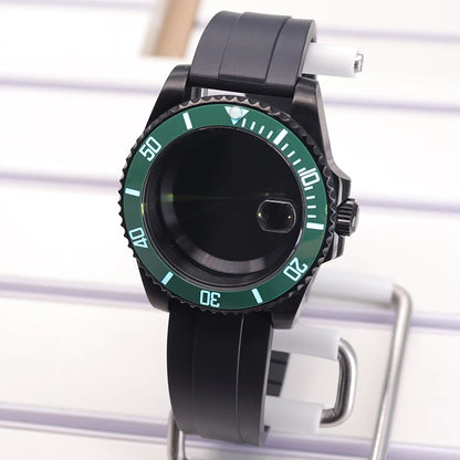 Diving 40mm Watch Case For Nh34/35/36 Miyota 8215 Eta 2824 C3 Bezel Submariner