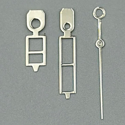 8mm*12mm*12.5mm Modified Square Hollow Watch Hands for NH35/NH36/4R/7S Movement