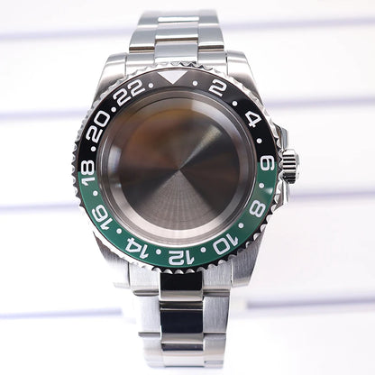 40mm Watch Cases Sapphire For Nh35 Nh36 Nh34/38 Nh70 Miyota 8215 Eta 2824 PT5000
