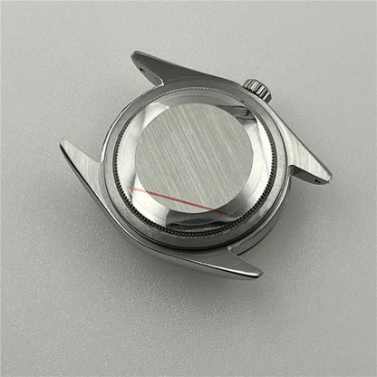36mm Black/Silver Modified Diving Stainless Steel Watch Case for NH35 NH36