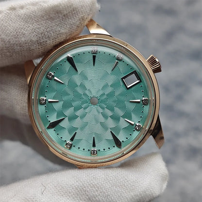 33mm Bubble Crystal Women's Cocktail Steel Watch Case for NH35/NH36/4R35A/4R36A