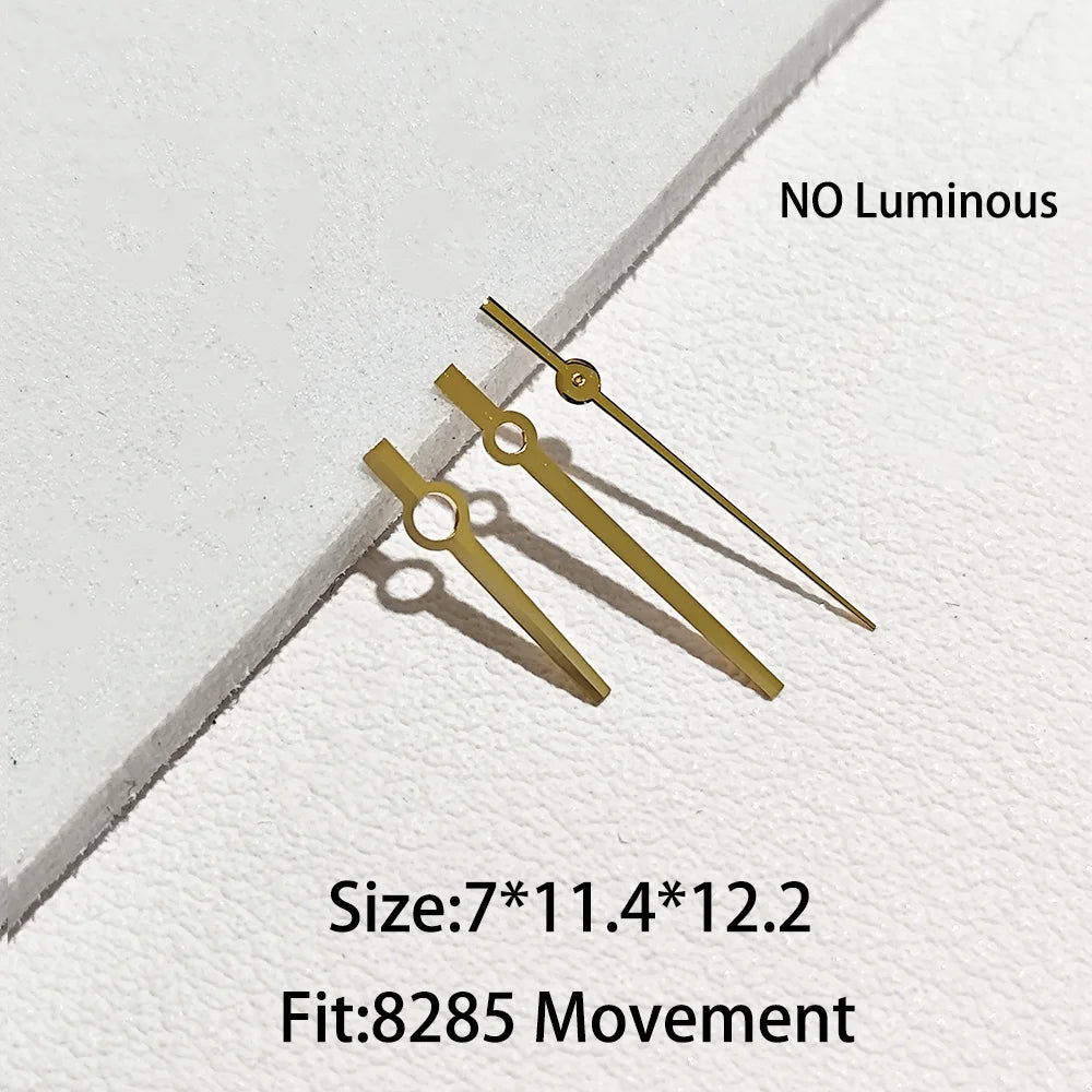 Watch Hands Pointers with Blue-Green C3 Luminous Suitable For Miyota 8285 Hands