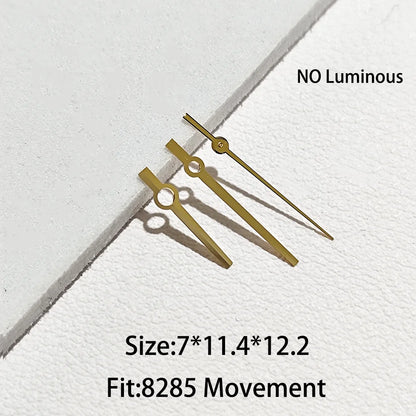 Watch Hands Pointers with Blue-Green C3 Luminous Suitable For Miyota 8285 Hands