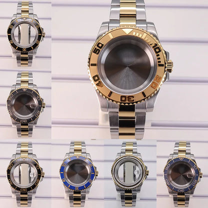40mm Stainless Steel Watch Cases For Nh35 Nh34 Nh36 Nh70 Eta2824 8215 8205