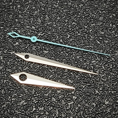 Gold/Rose/Silver/Blue Second Hands Silver Trim Watch Hands for NH35/NH36/NH34