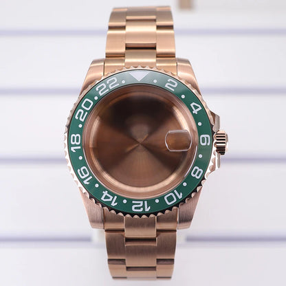 40mm Watch Case For NH35 NH36 NH70/8215/Eta2824 PT5000 NH34 Sapphire Glass