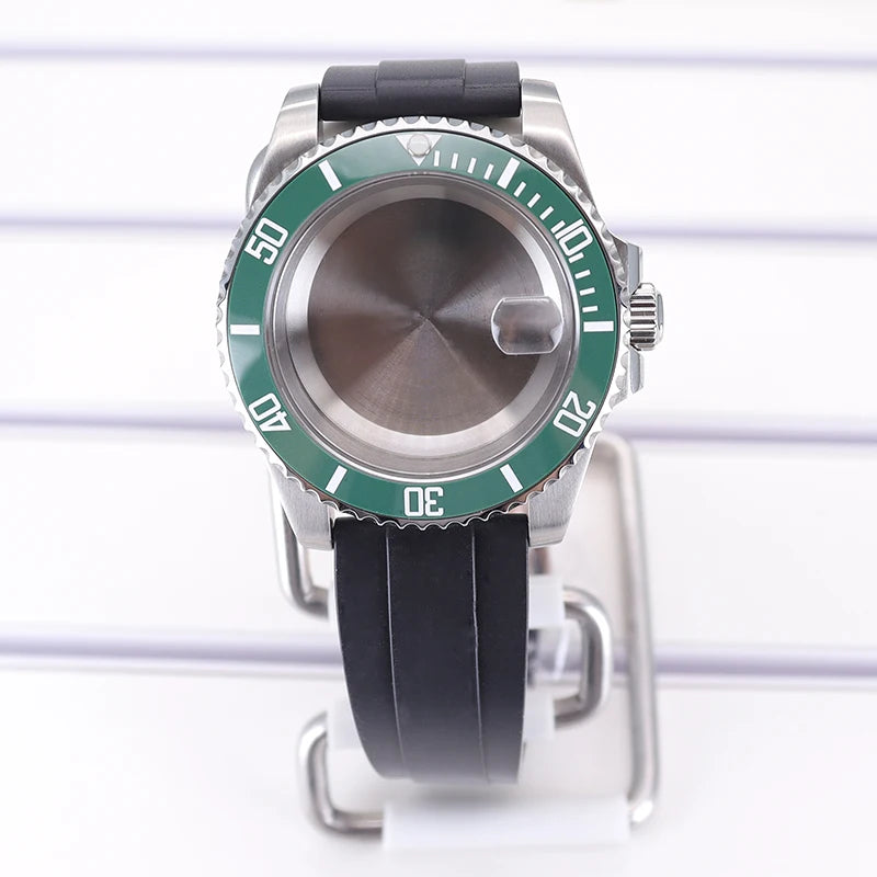 40mm Watch Case For 4R NH35 NH36 NH34/38 NH70 8215 Eta2824 PT5000 Sapphire Glass
