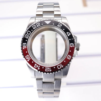 40mm Watch Cases Sapphire For Nh35 Nh36 Nh34/38 Nh70 Miyota 8215 Eta 2824 PT5000