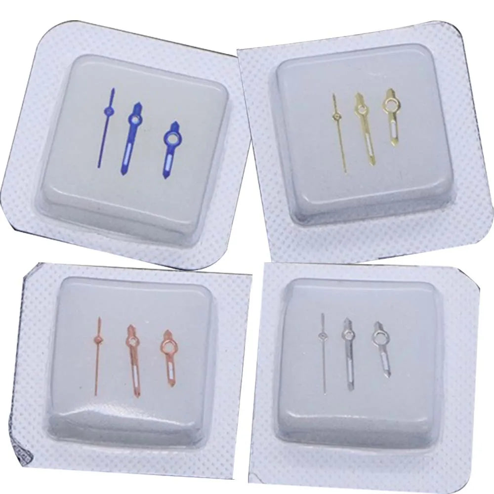 Multicolor Watch Hands Pointers for 6T28 Movement Modified with Luminous