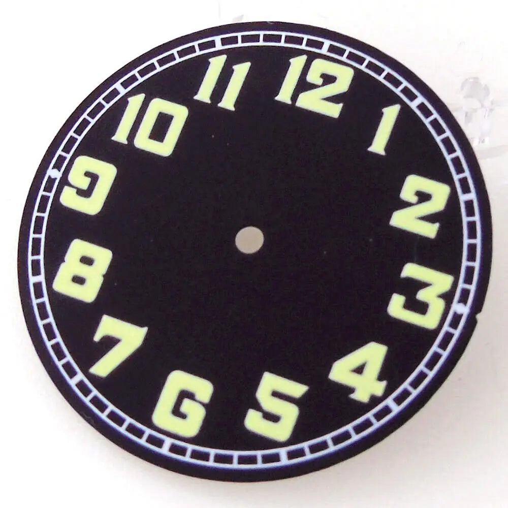 33.6mm Multicolor Watch Dial Fit Pilot Style NH35 NH36 ETA 2824 PT5000 Movement