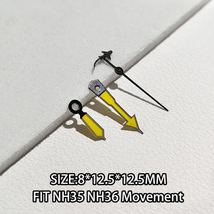 Watch Hands Luminous Suitable For NH35 NH36 Movement Personalized Second Hand