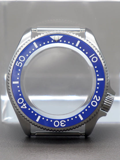 38mm Watch Case Mod Sapphire For Skx013 NH35/36 4R36 Multicolor Ceramic Bezel