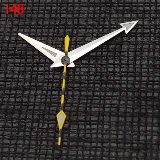 Modified Colored Second Hand with Green Luminous Watch Hands for NH35/NH36
