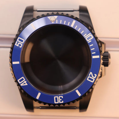 40mm Watch Case For NH34 NH35 NH36 NH38 NH70 4R36 Miyota 8215 Eta 2824 GMT SUB