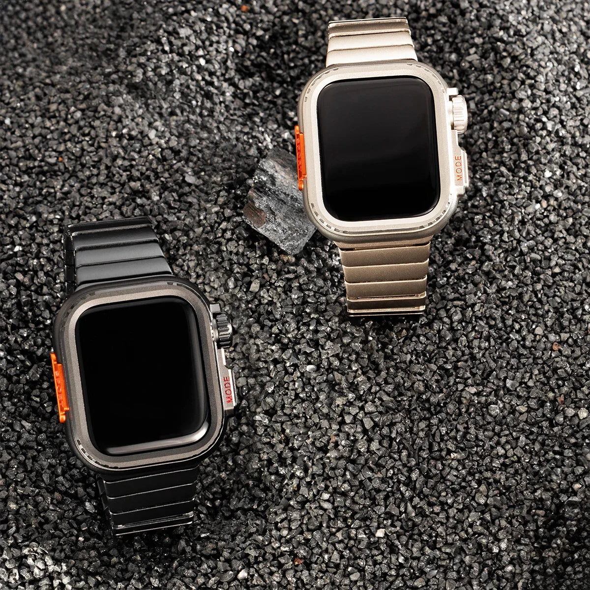 Steel Case+Strap for Apple Watch Metal Band Protective Shell  Series 10 9 8