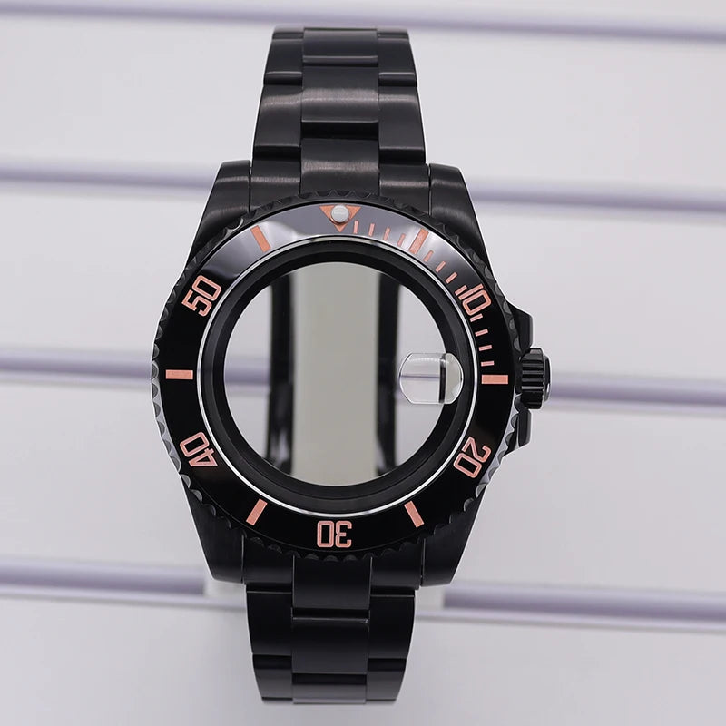 40mm Cases For SUB GMT NH34 NH35 NH36 NH38 4R36 Miyota8215 Eta 2824 Mod YACHT