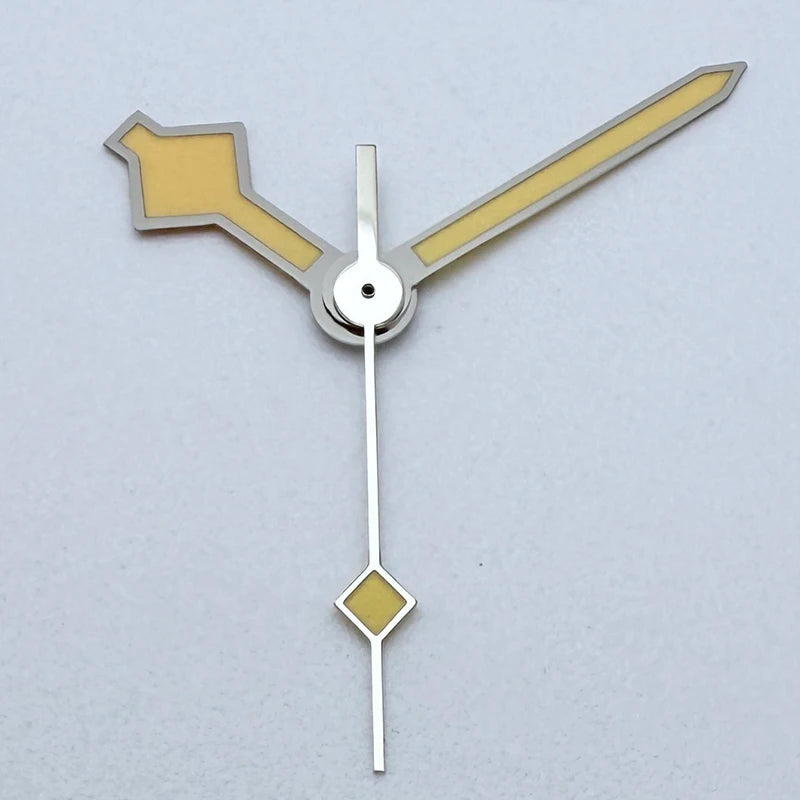 Modified Green Luminous Simple Watch Hands for NH35/NH36/4R/7S Movement