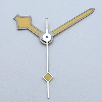 Modified Green Luminous Simple Watch Hands for NH35/NH36/4R/7S Movement
