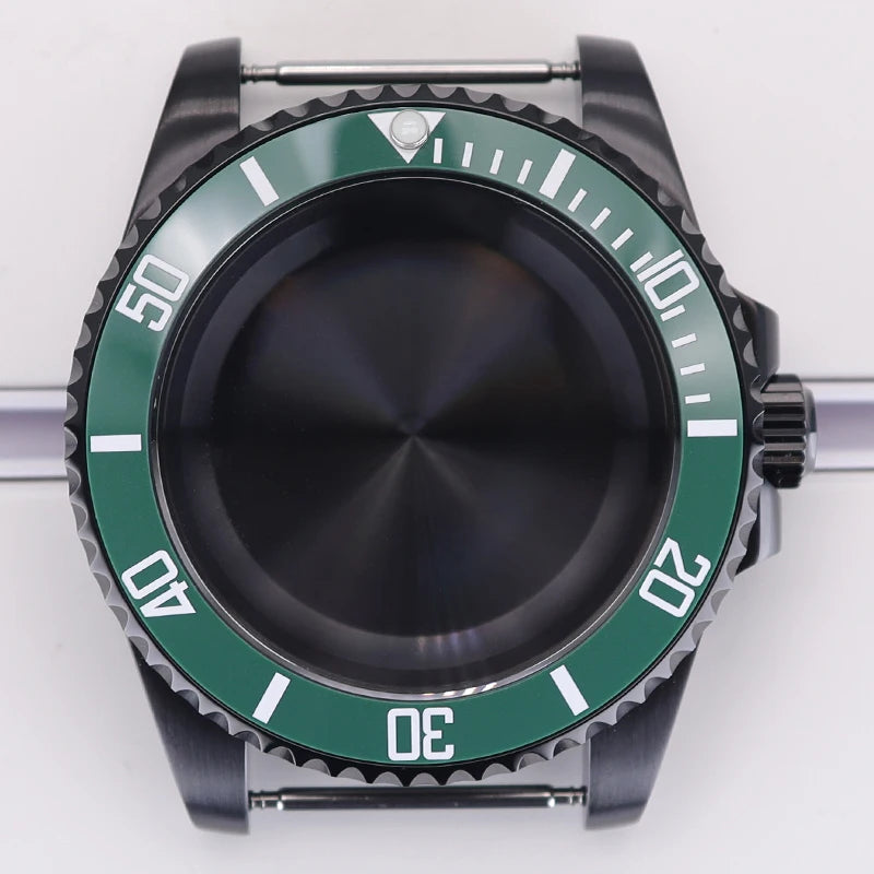 40mm Watch Case For NH34 NH35 NH36 NH38 NH70 4R36 Miyota 8215 Eta 2824 GMT SUB
