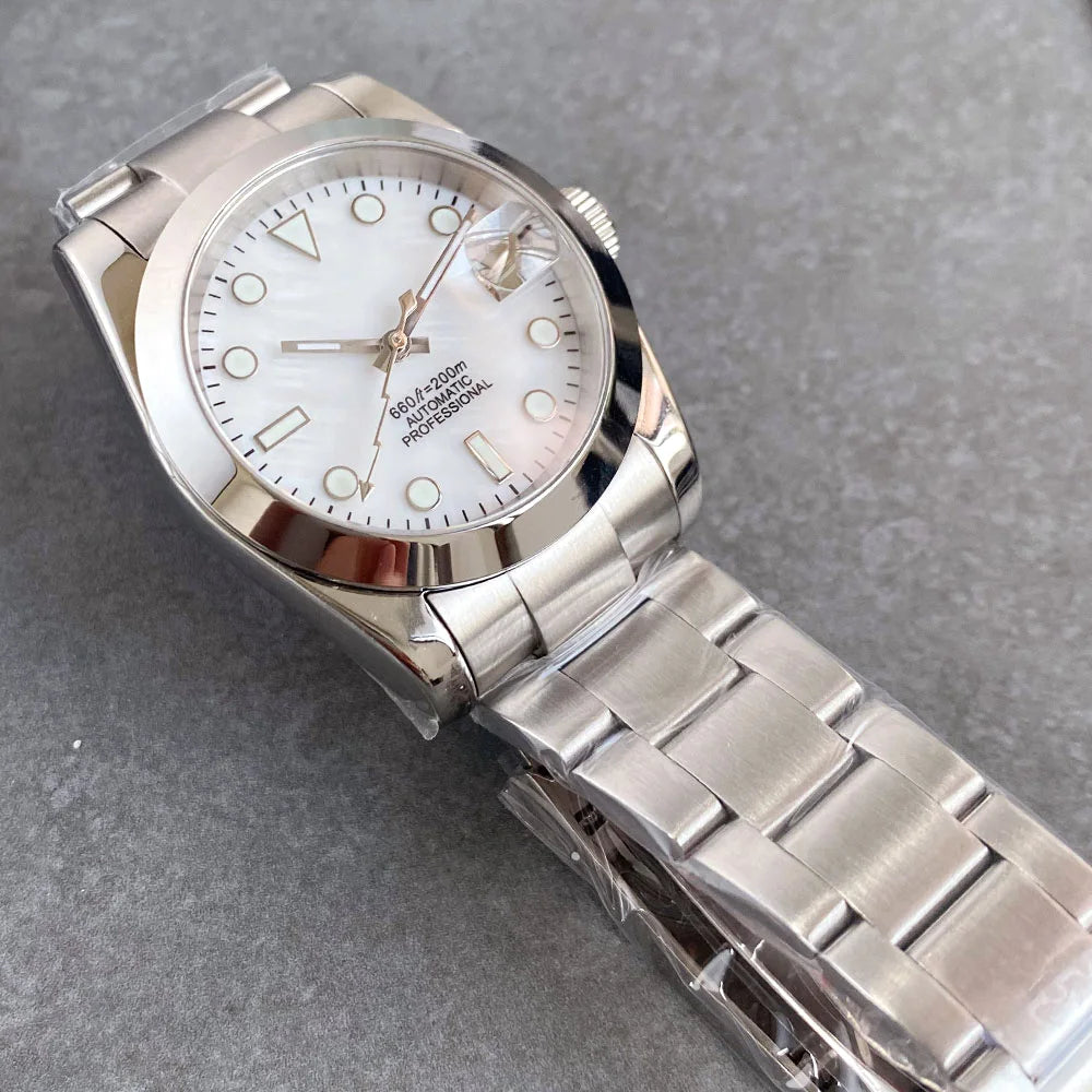 36mm/39mm Watch Case Set  Lume Dial with Hands Sapphire Crystal for NH35