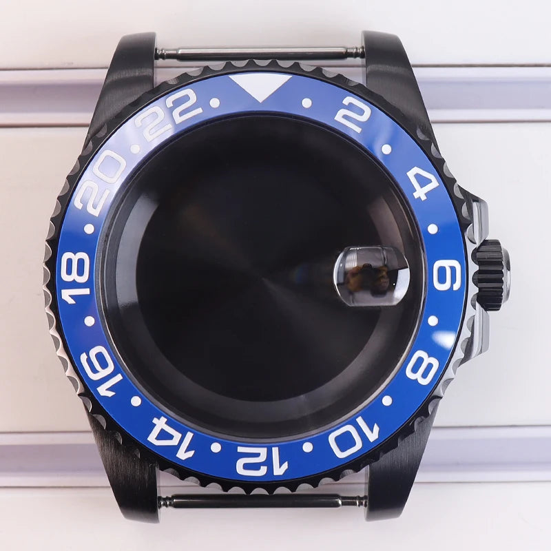 40mm Watch Case For NH34 NH35 NH36 NH38 NH70 4R36 Miyota 8215 Eta 2824 GMT SUB
