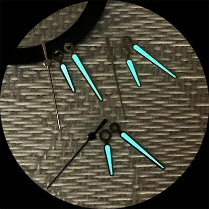 BGW9 Blue Luminous Watch Hands Set for NH34 NH35 NH36 4R35 4R36 Movement
