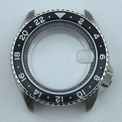 316L Stainless Steel Watch Case with Bezel for NH35 NH34 Movement Fit 28.5mm Dial