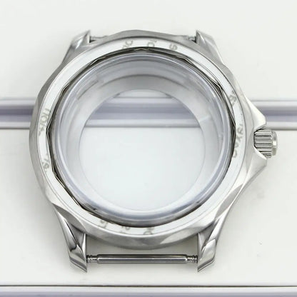 41mm Watch Case Strap Waterproof for Seamaster NH34 NH35 NH36 fit 30.5mm Dial