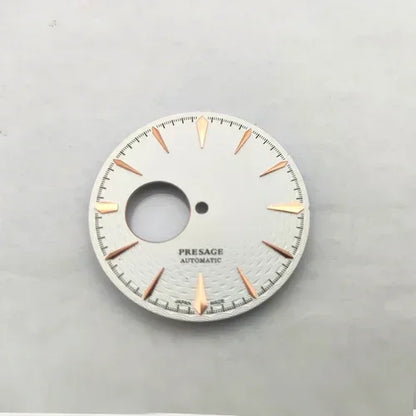 40mm  Steel Watch Case Dial Hands Kit for NH36 NH38 Bubble Mirror Shell Kit